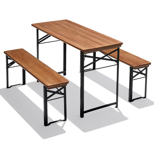 Folding picnic table - folding,