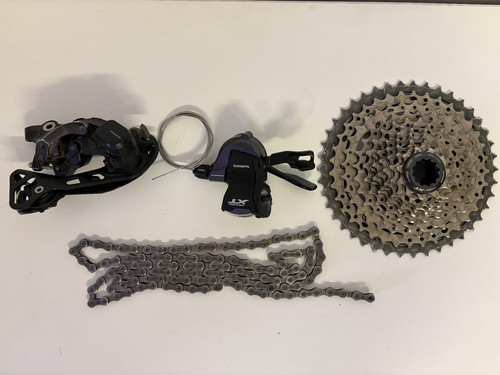 Shimano speed groupset - xt,