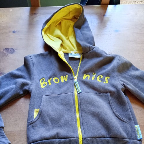 Brownies zip hoodie hooded - zip-up,
