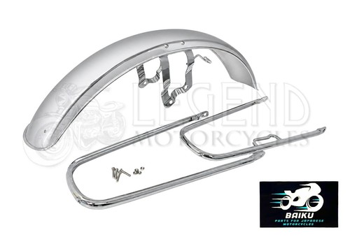 Honda chrome front mudguard - honda,