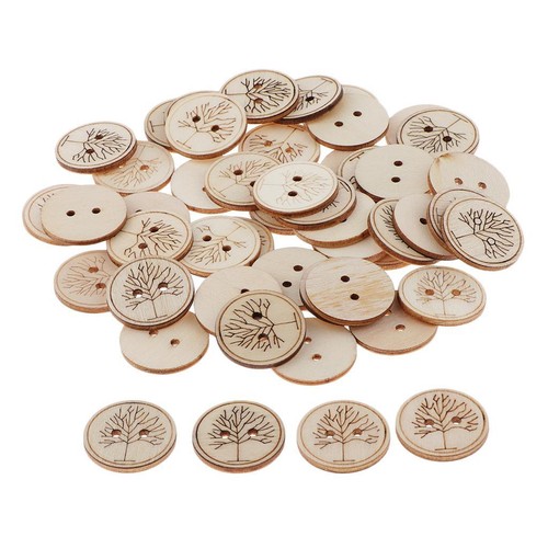50pcs large wood - 50pcs,