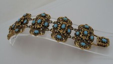 VINTAGE JEWELCRAFT GILT METAL