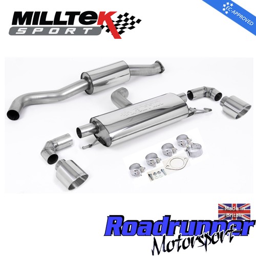 Milltek yaris exhaust - milltek, gr