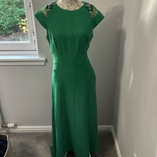 Damsel In A Dress Women's Green Sequined Dress Size 14 New with Tags