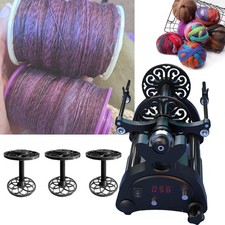 Electric Household Mini Digital Display Fibre Spinning Wheel with Pedal