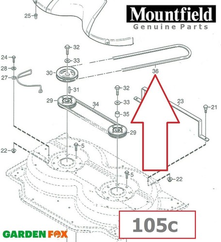 Genuine mountfield 2125h - mountfield,