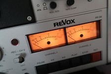 4x REVOX VU-METER, BULB/LAMP