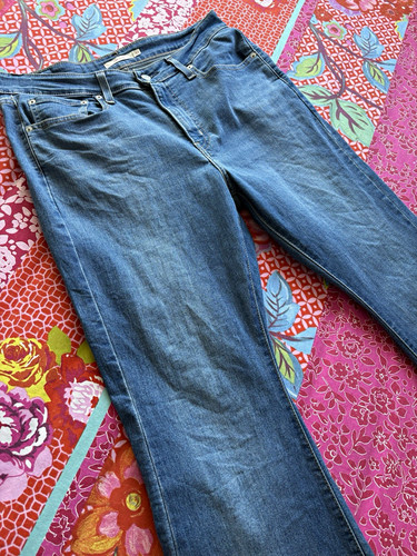 Levi 726 flare blue denim - 726,