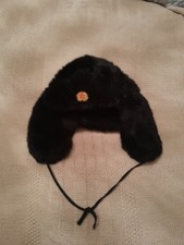 Men's Black Fur Russian