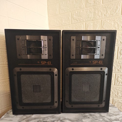 Jvc e1bk stereo speakers - jvc,