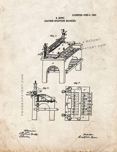 Leather splitting machines - leather,