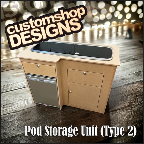 Campervan pod kitchen flat - kitchen,