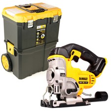 DeWalt DCS331 18V XR Jigsaw With 19" Heavy Duty Rolling Storage Toolbox