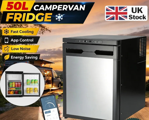 Campervan 12v fridge 50l low - fridge,