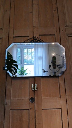 Vintage 1930s bevelled edge - 1930s,