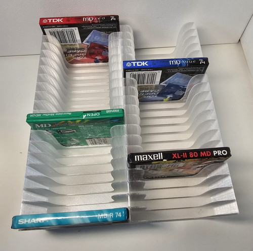 Minidisc tray storage holds - ,