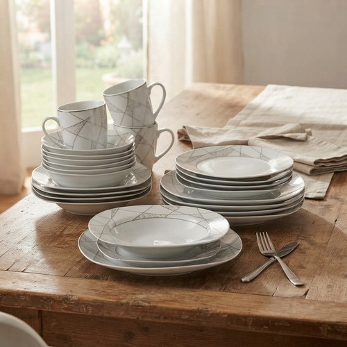 Serena piece porcelain - 24-piece,