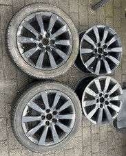 Audi A1 Sport 16” Alloy Wheels x4 with 2 Avon Tyres – Refurb Needed