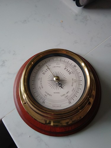 Wall mounted barometer vintage - wall-mounted,