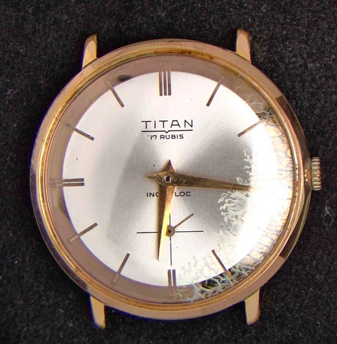 Titan two tone - patina, dial
