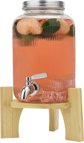 Glass beverage dispenser - beverage,