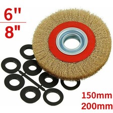 6" 8" Wire Wheel Grinder Bench