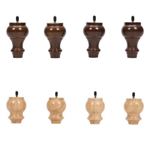 4pcs rubber wood furniture - 4pcs,