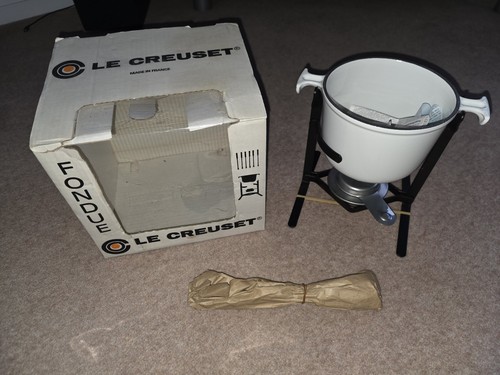 Retro creuset fondue set in - le,