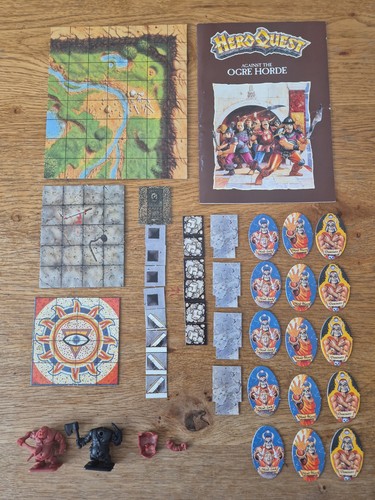 Heroquest against the ogre - heroquest,