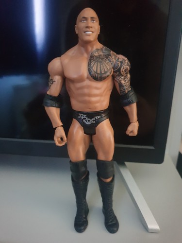 Wwe mattel the rock - wwe,