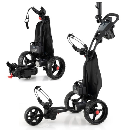 Electric golf push cart - golf,