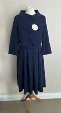 Lindy Bop Navy Blue Marianne