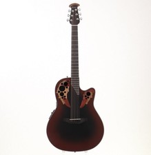 Ovation Celebrity Elite CE44-RRB Reverse Red Burst made in 2024 [CCV24090491]