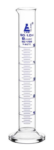 Eisco 50ml measuring cylinder - measuring,