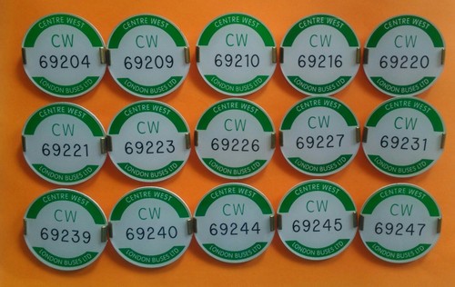 Psv bus conductor badges - psv/bus,