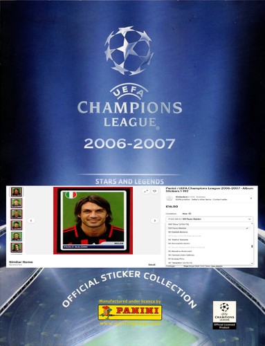 Panini uefa champions league - panini,
