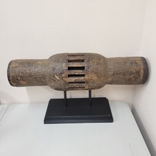 Antique Wooden Wagon Wheel Hub