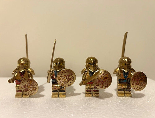 Lego ninjago gold armoured - lego,