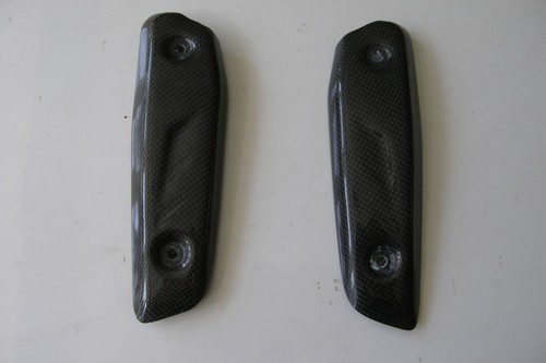 Carbon fibre radiator end - carbon,