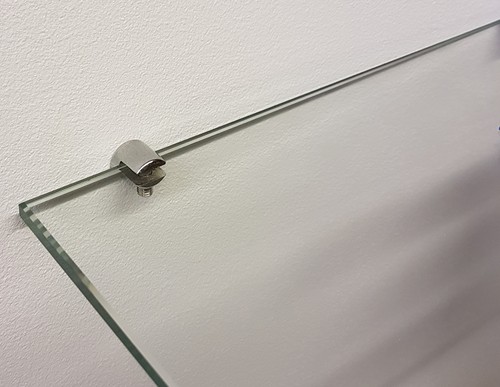 Polished chrome small glass - polished,