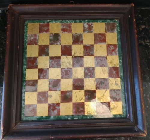 Chess checker board reverse - checker,