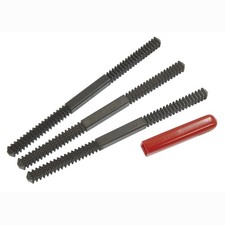 Thread File Set 3 Piece Double Ended Lang for Imperial & Metric Threads AE2573
