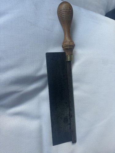 Vintage dovetail saw old tool