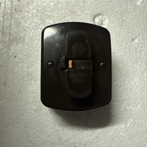 Vintage brown bakelite - mk, "bakelite"