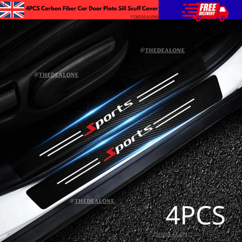 4pcs carbon fiber car - carbon, door