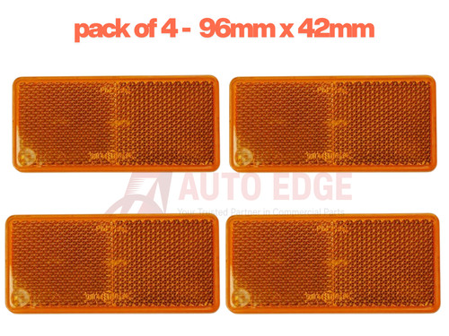 Self adhesive amber orange - self-adhesive,