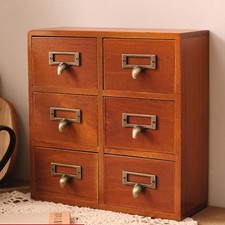Library Card Catalog Cabinet