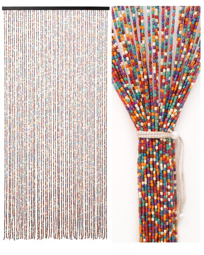 Ezcasch 90x200cm bamboo - bamboo, beaded