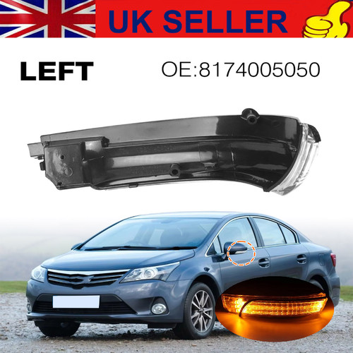 Left passenger wing mirror - left,