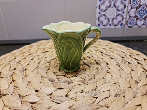 Sylvac green leaf - jug, no
